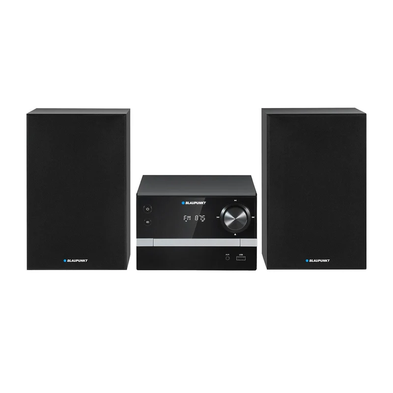 Blaupunkt mikrotorn, Bluetooth, FM-radio, effekt 20 W RMS, klocka med alarmfunktion, CD/MP3/USB/AUX, MS9BT