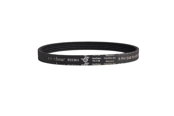 Rexair Rainbow Rainbowmate Grooved Serpentine Poly V Belt for Some E2, PN12, SRX PN3 using Side Belt Pulley #R15364B, 5PH248