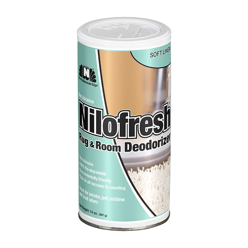 Nilodor Nilofresh Carpet Deodorizer - Soft Linen, 14 Oz Shaker #12NFSLN, 12NFSL