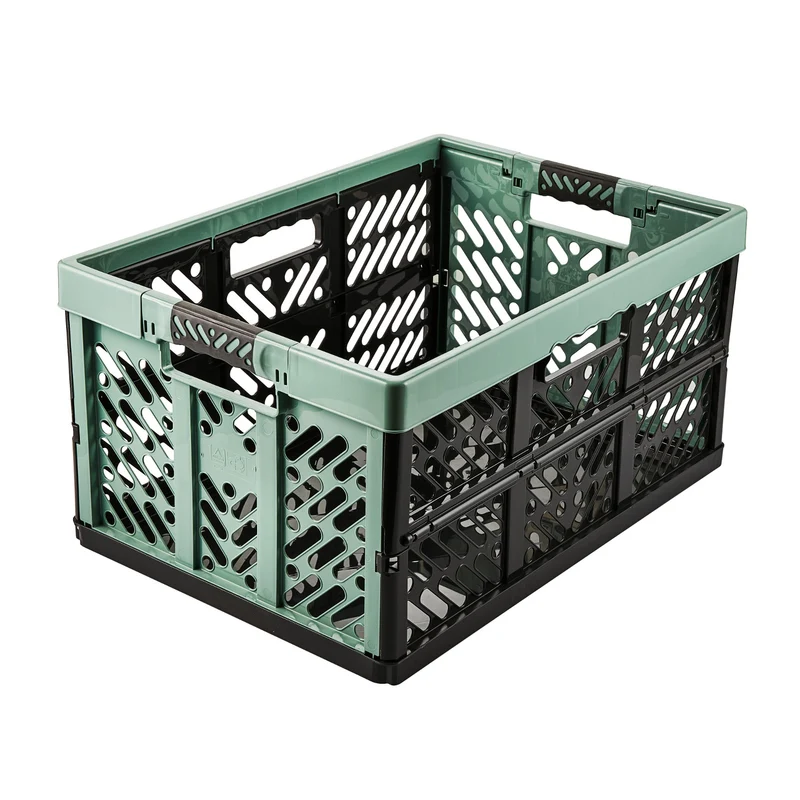 Multi-purpose plast fällbar korg grön Keeeper