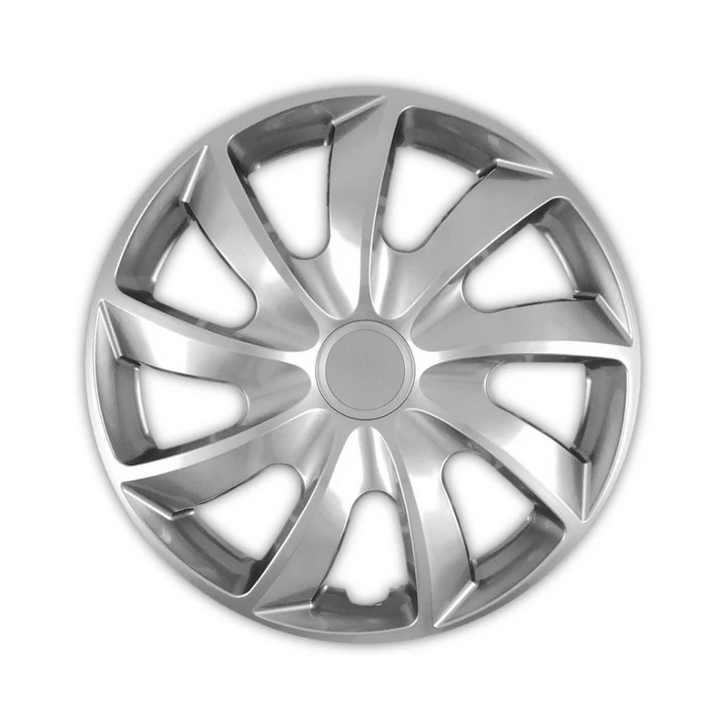NRM QUAD SILVER 17" silverfärgade navkapslar - belagda med skyddslack
