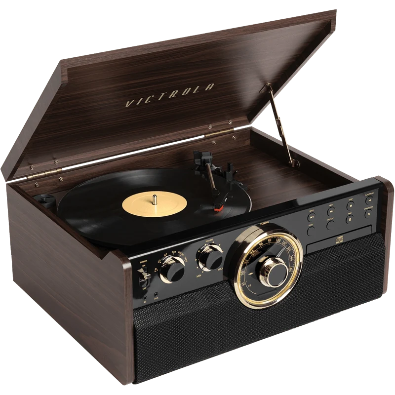 Victrola Empire 6-in-1 Audio System with Turntable