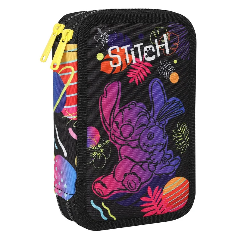 Coolpack pennfodral, två fack, med tillbehör, Stitch, Jumper 2