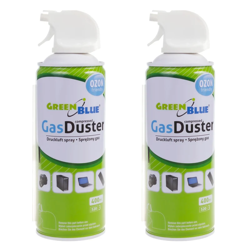 GreenBlue GB400 tryckluft 400ml pistolförstärkare - pistolspray, 2 st
