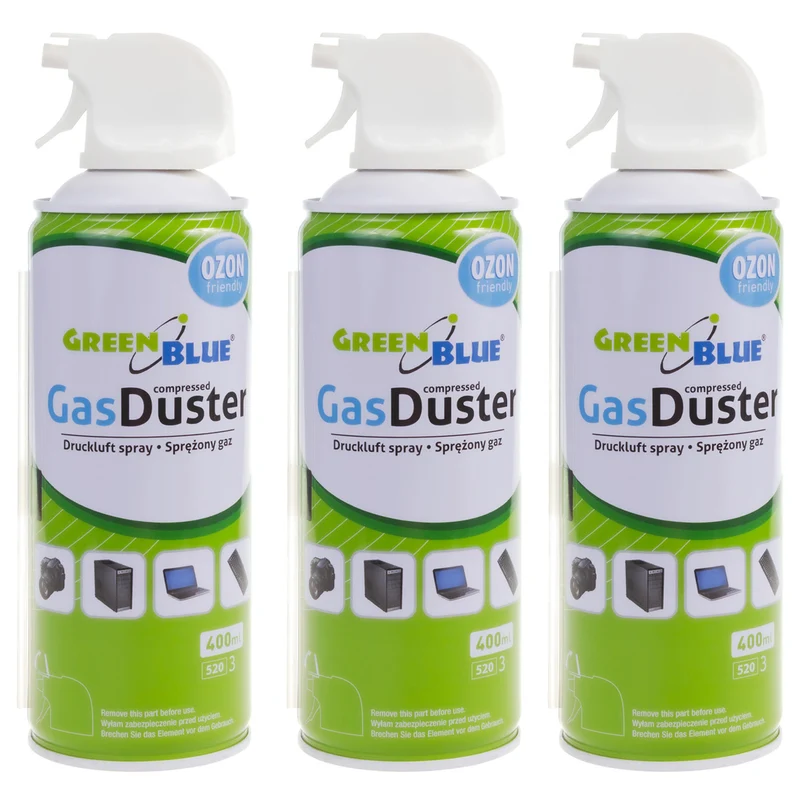 GreenBlue GB400 tryckluft 400ml pistolförstärkare - pistolspray, 3 delar