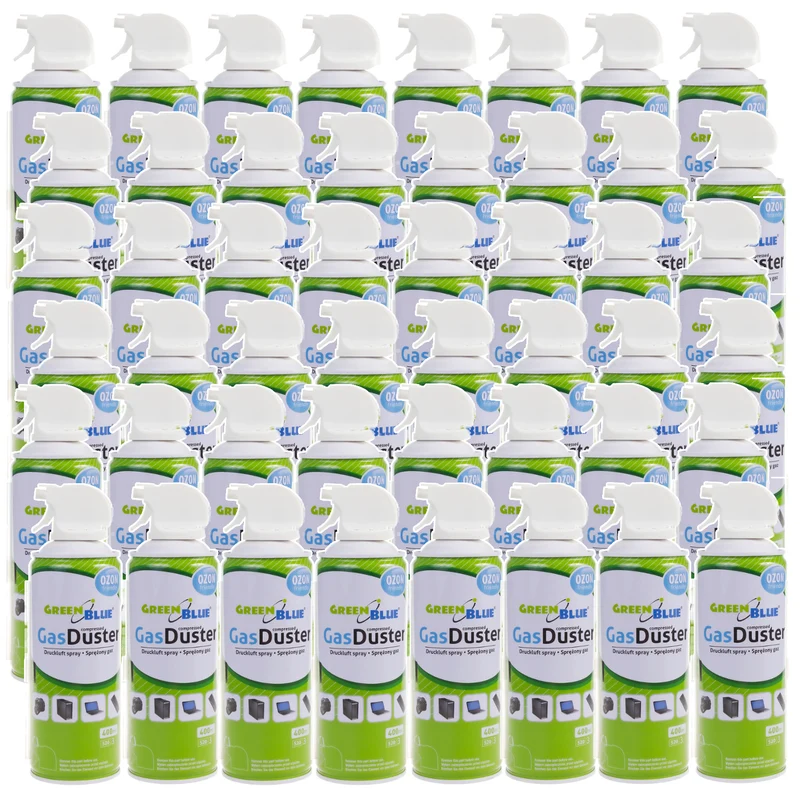 GreenBlue GB400 tryckluft 400ml pistolförstoftare - pistolspray, 48 enheter