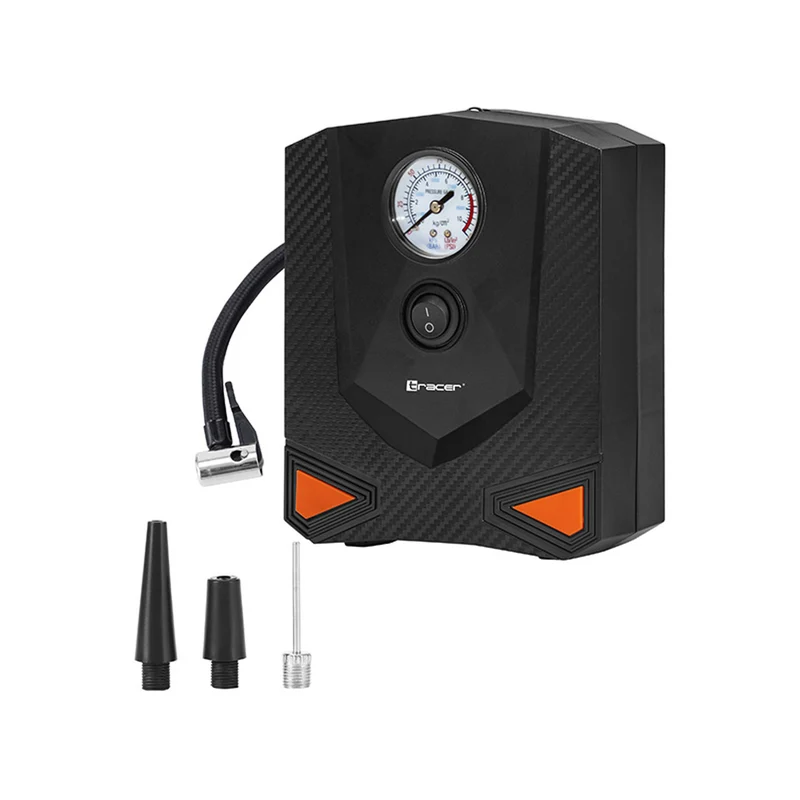 Tracer kompressor, för bil, motorcykel, cykel, boll, 120W, 8 bar, RES-03ML