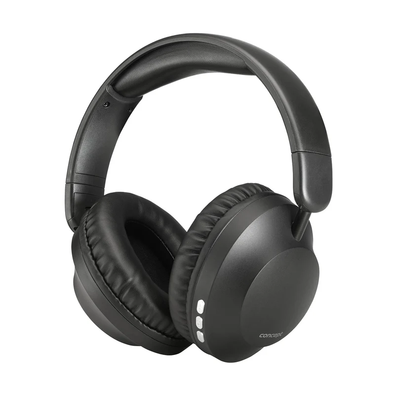 Concept SoundJoy trådlösa in-ear hörlurar, upp till 45 timmars uppspelningstid, Bluetooth 6.0, snabbladdning, aktiv brusreducering upp till 18dB, svart, HS4080