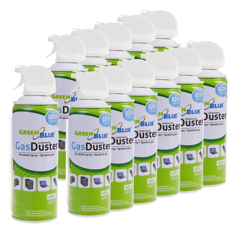 Tryckluft GreenBlue GB400 400ml pistolförstärkare - pistolspray, 12 st