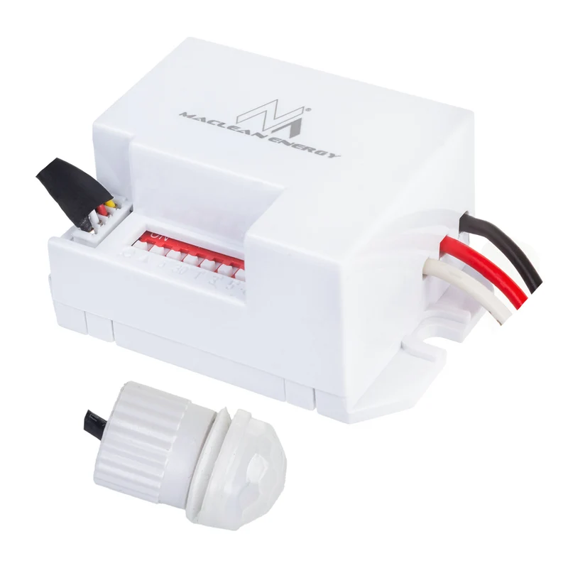 Maclean PIR-rörelsedetektor, med extern sensor,12-24V DC, 360°, MCE32 V