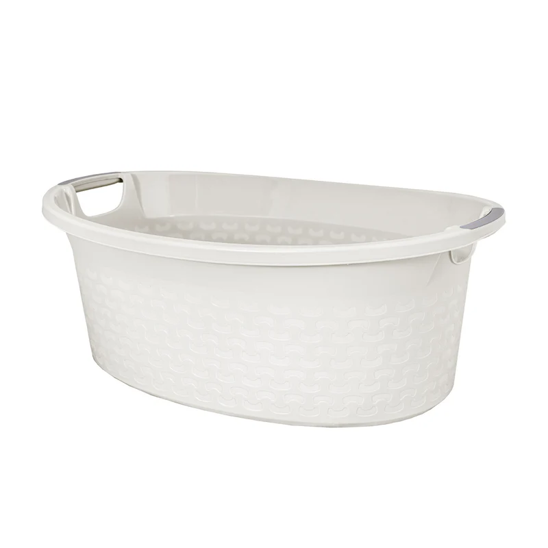 Sump med handtag Branq Cotton 40L antikvit