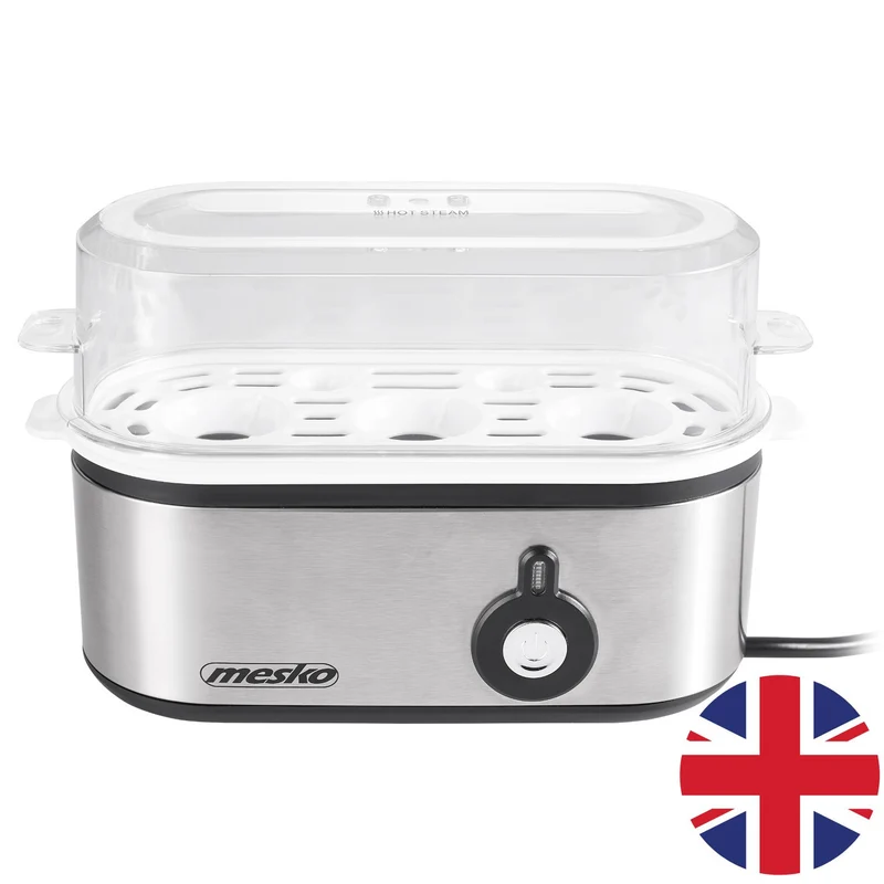 Mesko MS 4485 äggkokare för 1-3 ägg, 350W, stickkontakt, UK-kontakt