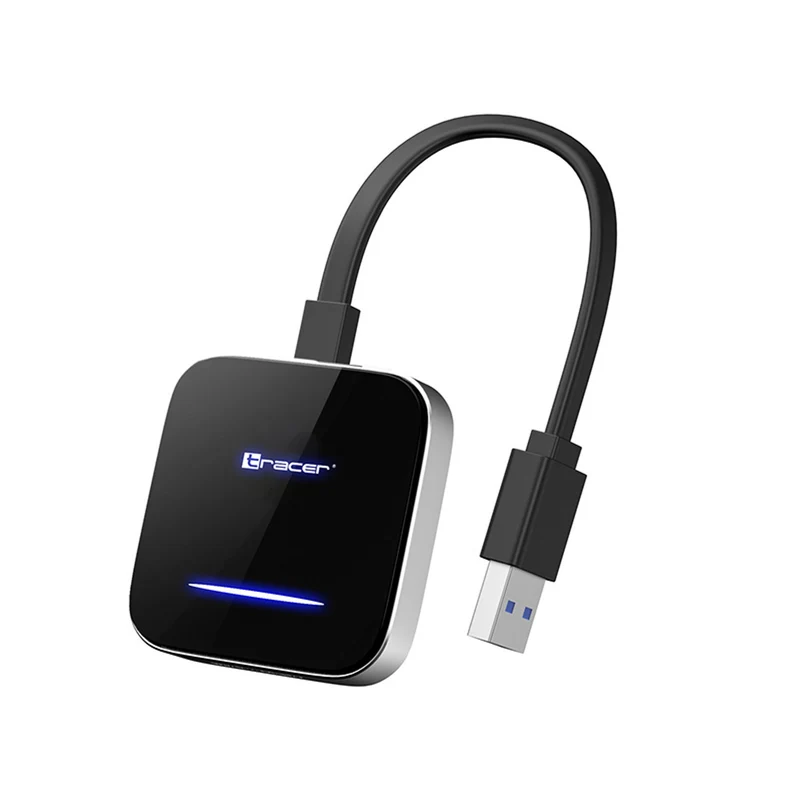 Trådlös adapter för CarPlay och Android Auto Tracer, WiFi, Bluetooth 5.0, CarLink PRO