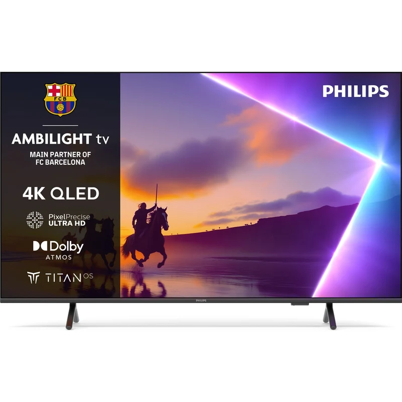 Philips 55" PUS8550 – 4K QLED Ambilight TV