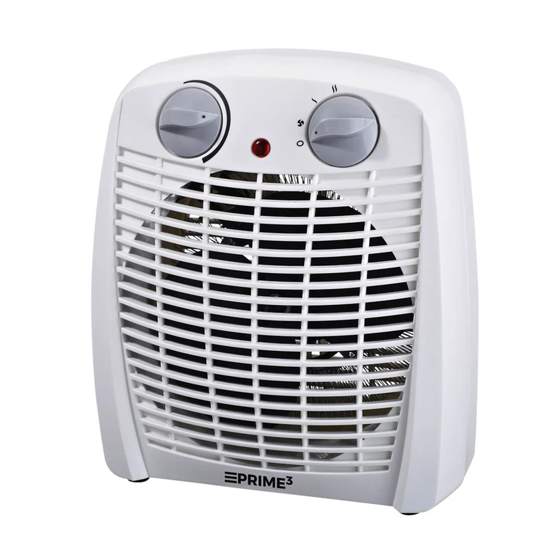 PRIME3 SFH11 2000W Fläkt Värmevärmare För Rum Upp Till 15m² Elvärmare Varm- Och Kallfläkt Fläkt Tyst Drift Ner Till 52dB