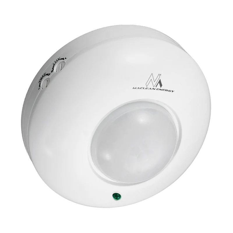 Maclean PIR rörelsedetektor, tak, 1200W, räckvidd 6m, MCE19