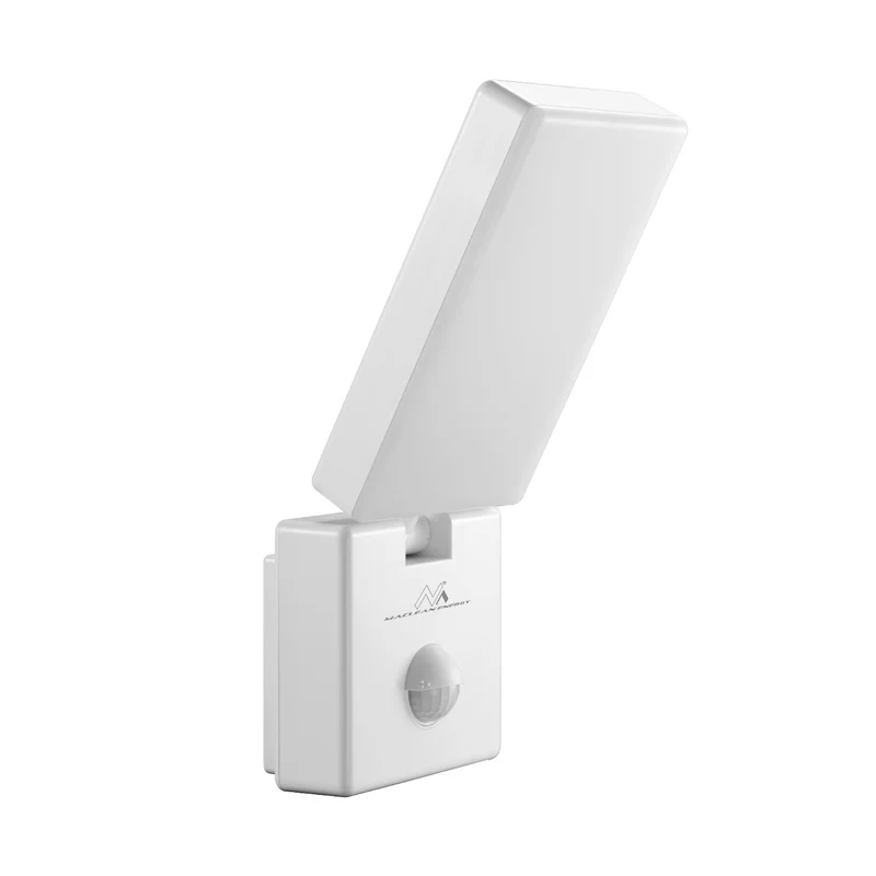 PIR rörelsedetektor LED-lampa vit 10W IP65 800lm 4000K