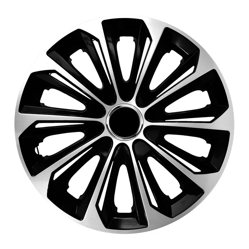 Hattar 16" NRM EXTRA STRONG SILVER BLACK silver och svart 4 st.