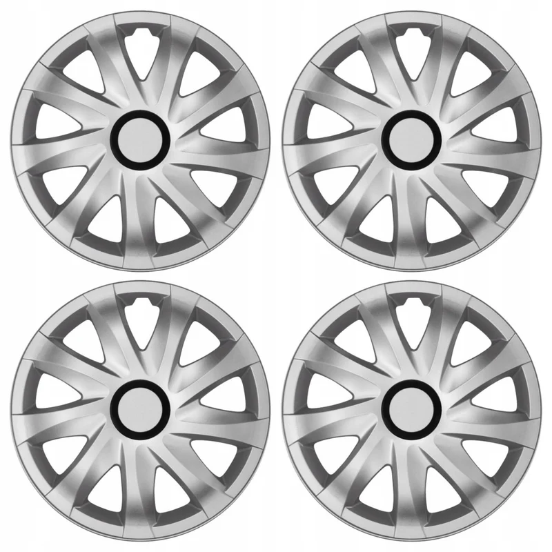 Caps 16'' NRM KANDO SILVER 4 stycken silver