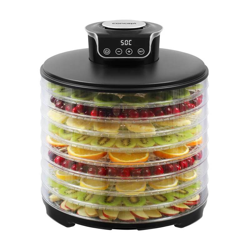 Concept livsmedelstork, för svamp, frukt, 9 siktar, 245W, SO3010