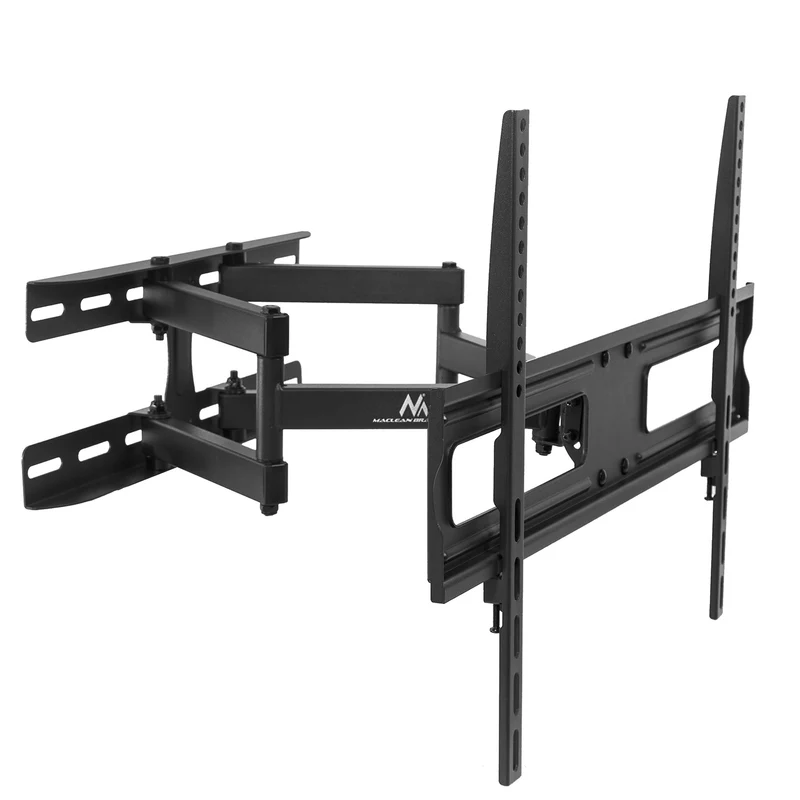 Maclean-fäste för TV eller monitor, universal, max VESA 600x400, 37-80", 30kg, svart, MC-762