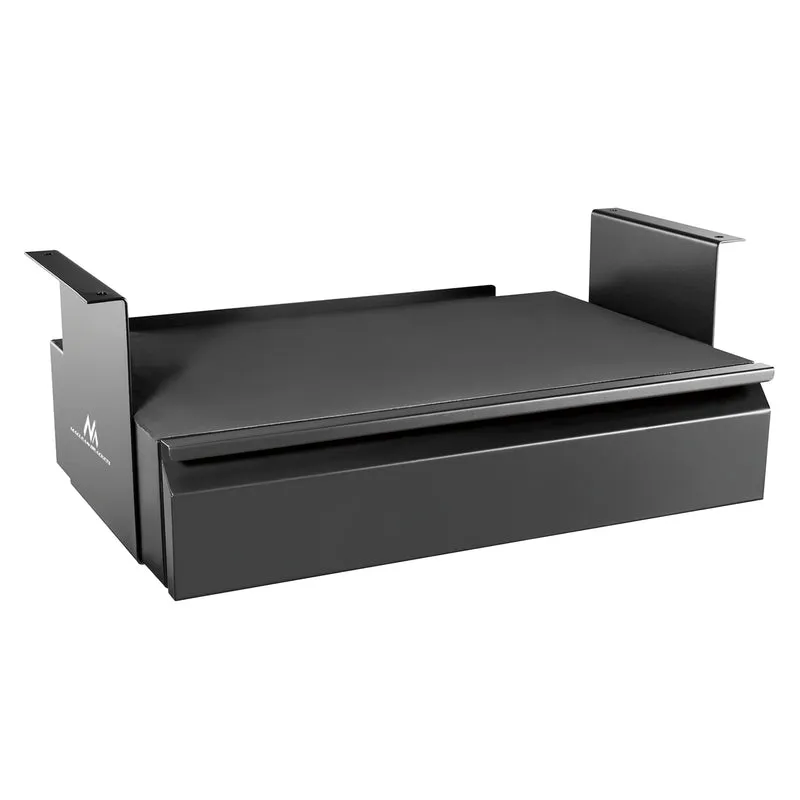 Ergonomisk skrivbordslåda svart organisatör Maclean MC-875 max 5kg