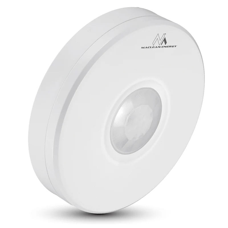 Maclean Energy - Infraröd rörelsesensor -IP65 för utomhusbruk - Inomhus 8 m, max belastning 2000W