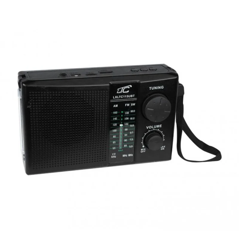 LTC bärbar radio, Bluetooth, FM/AM/SW, solpanel, LXLTC115UBT