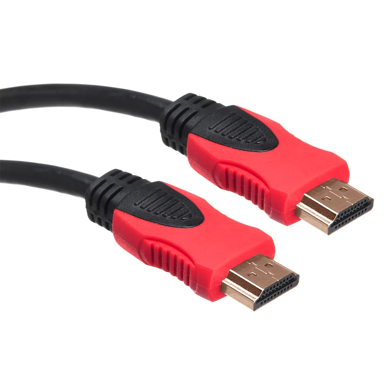 Maclean MCTV-813 HDMI - HDMI-kabel TV Full HD Audio Video v1.4 30AWG 3D 3m Guldpläterad
