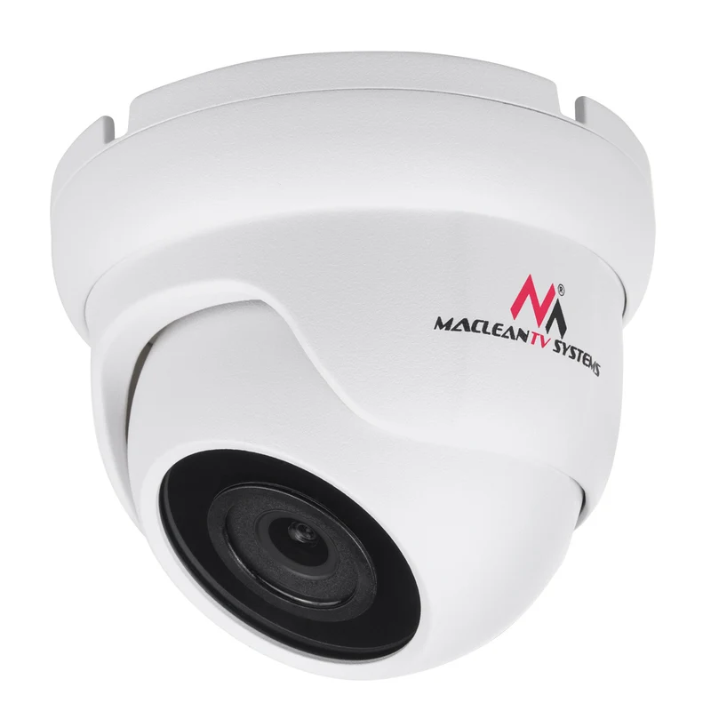 Maclean MCTV-515 IP / IPC Övervakningskamera 5MP Kupolkamera För Inomhus- Och Utomhusbruk IP67 Nattsikt Rörelsedetektering Säkerhetskamera Applikation
