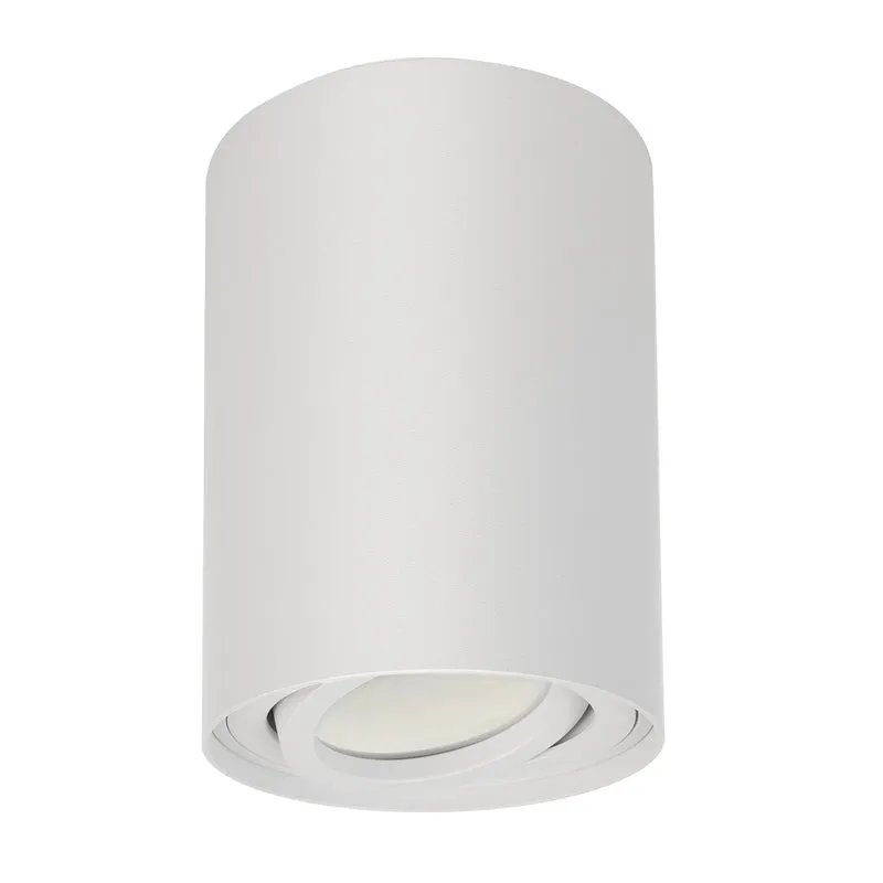 Halogen spotlight GU10 MCE422, 80x115mm, aluminium, vit