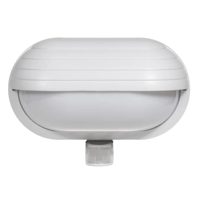 Maclean-väggarmatur, med PIR-sensor, max. 60 W, 180°, MCE33 W