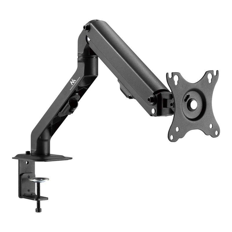 Universellt skrivbordsfäste för bildskärm Maclean, mekanisk fjäder 17"-27" 7kg, VESA 75x75,100x100, MC-906