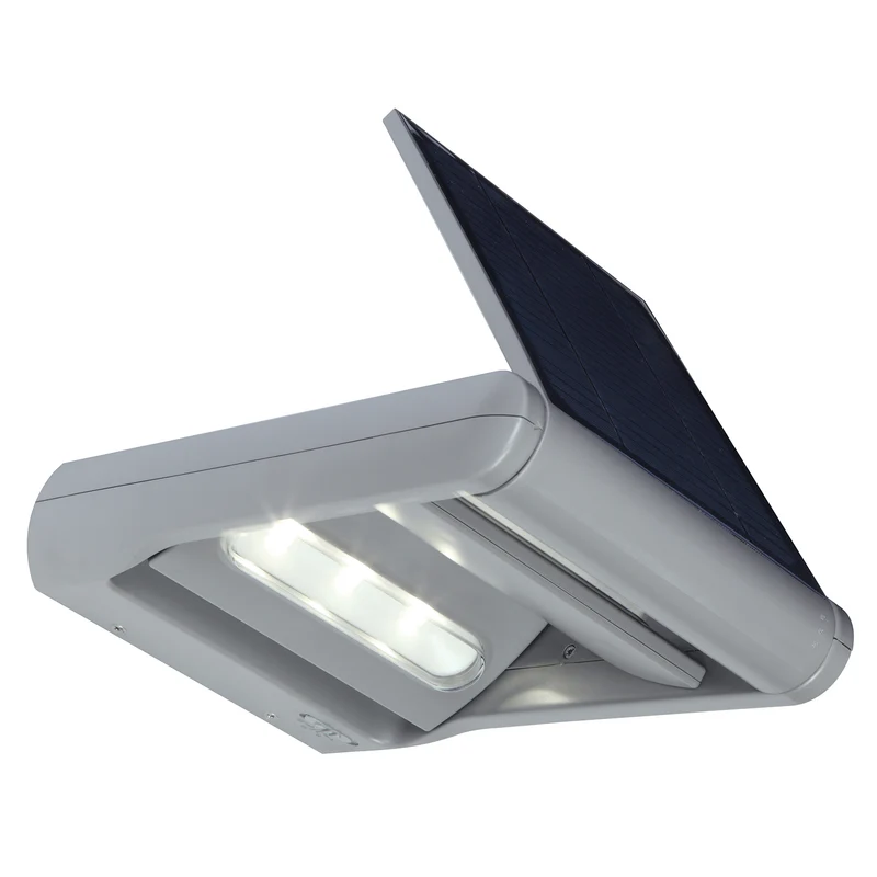 GreenBlue GB131 LED 12W solcellsdriven vägglampa - två oberoende ljusriktningar