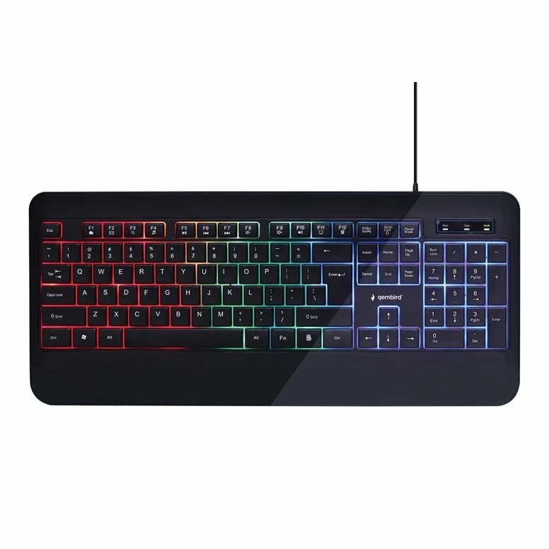 Gembird KB-UML-03 Keyboard, black (EN layout)