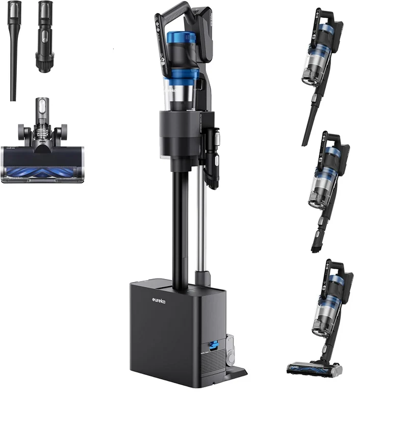 Eureka Stylus Elite NEC490 Cordless Stick Vacuum With Self-Emptying Station