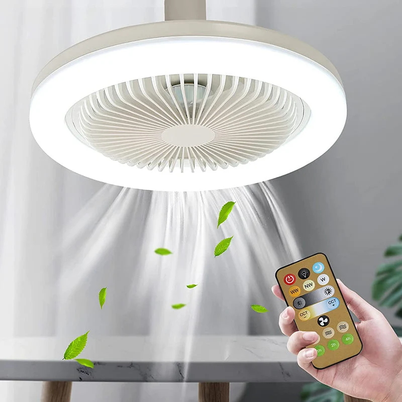 Plafondventilator met LED Lamp voor Lampfitting en Comfortabele Koeling