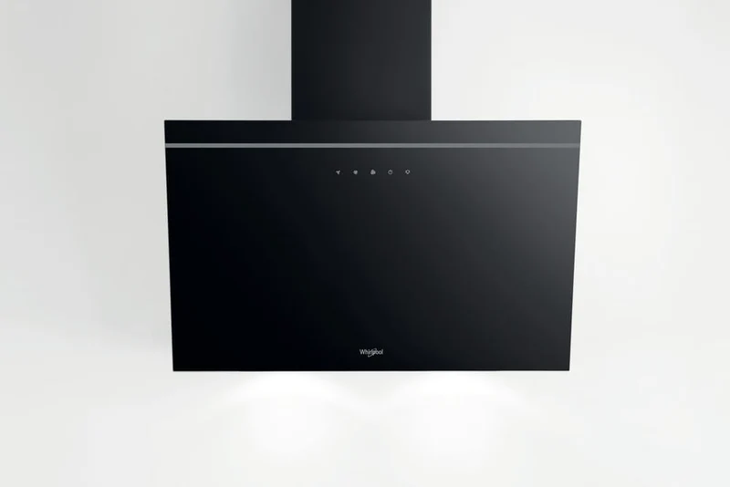 Whirlpool AKR 62F LT K Väggmonterad Svart 650 m³/h