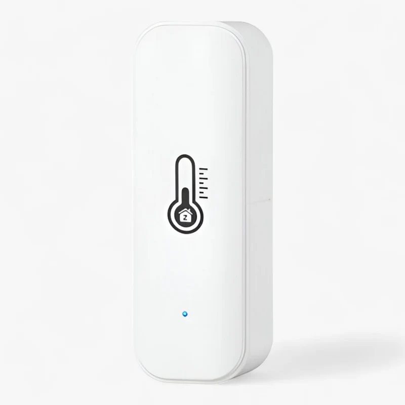 Smart temperatur- og fugtighedssensor med Zigbee og WiFi – Kompatibel med Alexa og Google Home