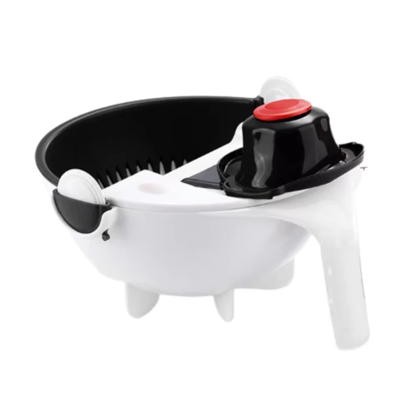 Globetrek° KitchenSlicer - Multifunktionell Köksskärare Med Korgdränering