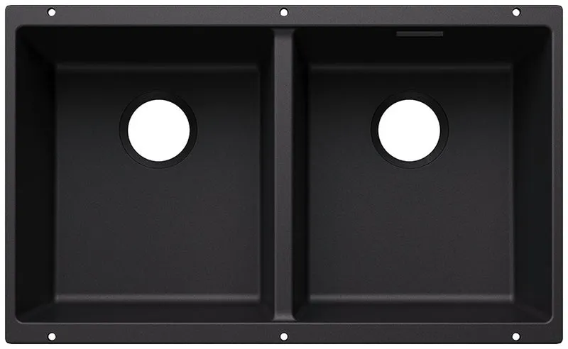 SUBLINE 350/350-U SILG Black O.ZUB O.AF WFS SINK