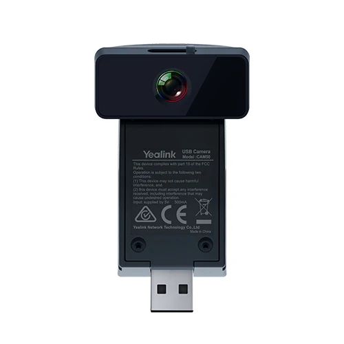Yealink CAM50 2 MP Svart 1280 x 720 pixlar 30 fps