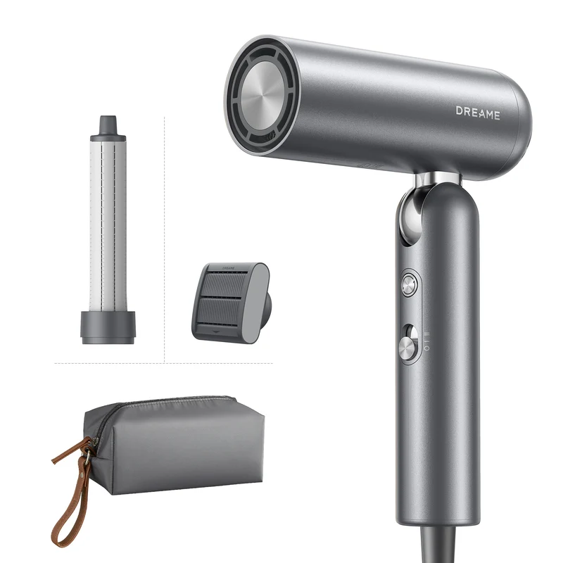 Dreame Pocket hårfön 1300 W Grå - AHD51 PRO-SPACE GREY