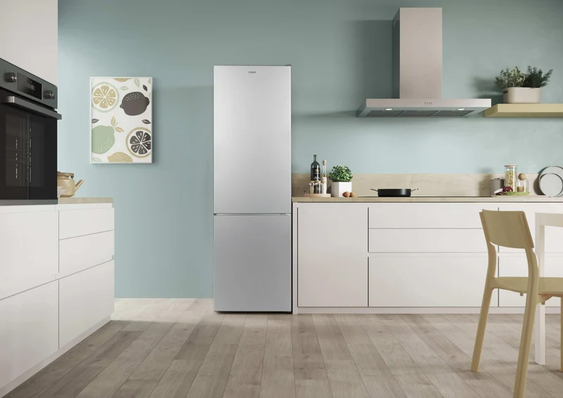 Candy City Combi CCG3L517ES Fristående 262 l Silver