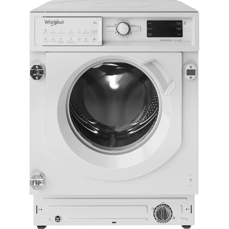 Whirlpool BI WMWG 81485 PL tvättmaskin Frontmatad 8 kg 1351 RPM Vit