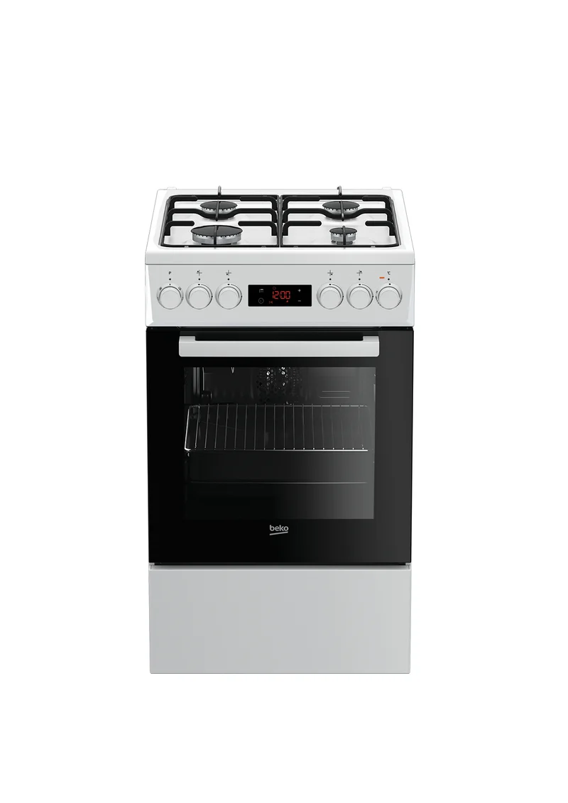 Beko FSE52321DWD spis Fristående köksspis gas Vit