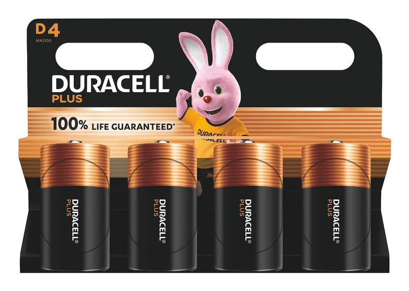 Duracell 142039 hushållsbatteri Engångsbatteri D Alkalisk