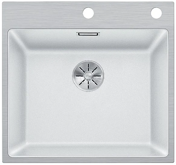 SUBLINE 500-IF/A SILG PDUR White InFino M.AF st.steel