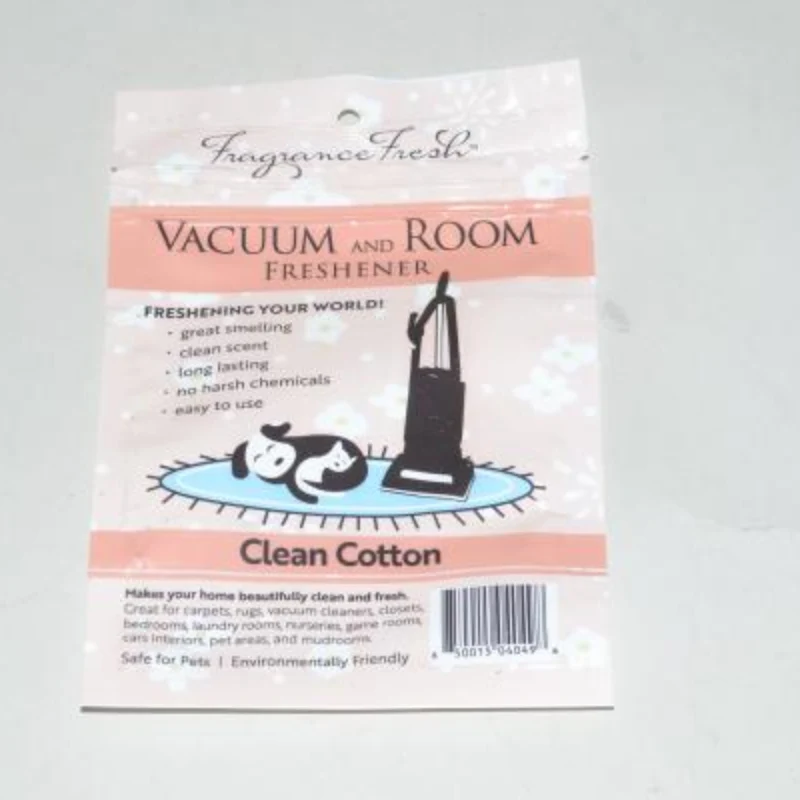 Fragrance Fresh Clean Cotton Small Pouch Vacuum #FP-CLEANCOTTON
