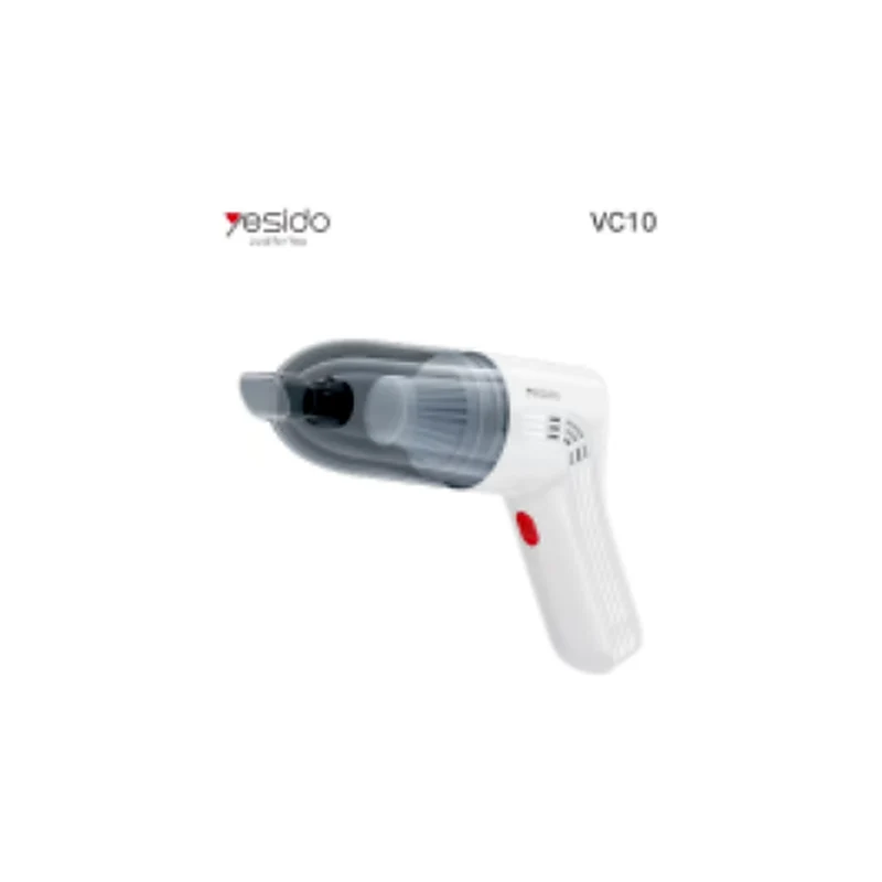 YESIDO VC10 Vacuum cleaner | Battery: 4000mAh (2*2000mAh) 18650 power lithium battery 2: TC da